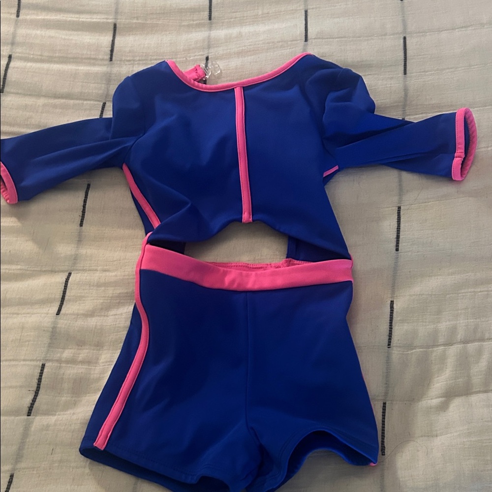 Blue and Pink Tiger Friday one piece